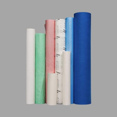 China Medical Disposable Bed Sheet Roll 16-23GSM | 1-4 Ply Paper/Paper-Film | Custom Width for Clinic & Hospital Fabricante