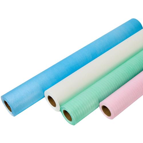 China Beauty SPA Medical Disposable Bed Cover Roll Water-Proof Massage Exam Table Covers Rolls Hot Selling Factory-Sold Bed Sheet Roll Fabricante