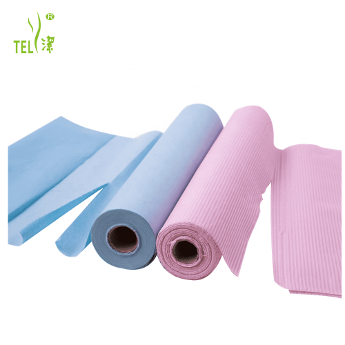 China Disposable Examination Bed Sheet Roll ISO13485 Class I Medical PP+PE Waterproof Roll for Clinic & Diagnostic Use Fabricante