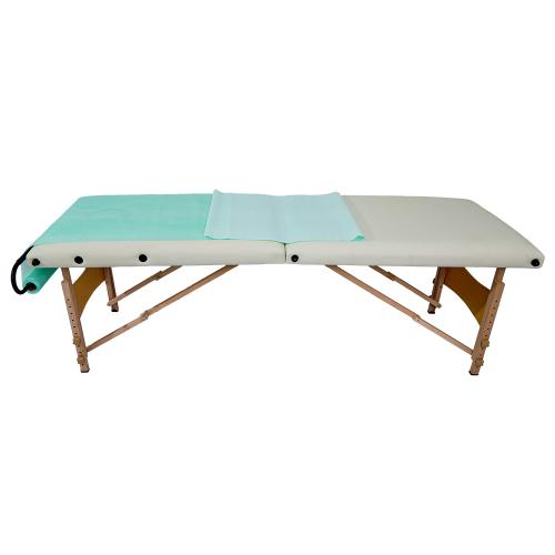 China Hospital Outpatient Hand Hygiene Disposable Bed Sheet Roll, CE Certified PP+PE Non-Woven Wipe for Medical Staff Fabricante