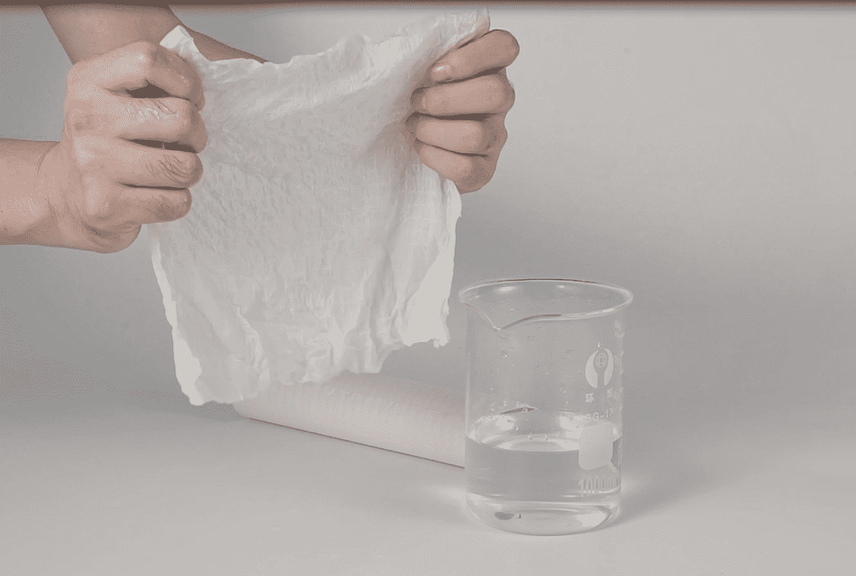 Toalla de papel absorbente Scrim Towel, papel médico de manos de 4 capas, rollo de toalla multiusos y toallita