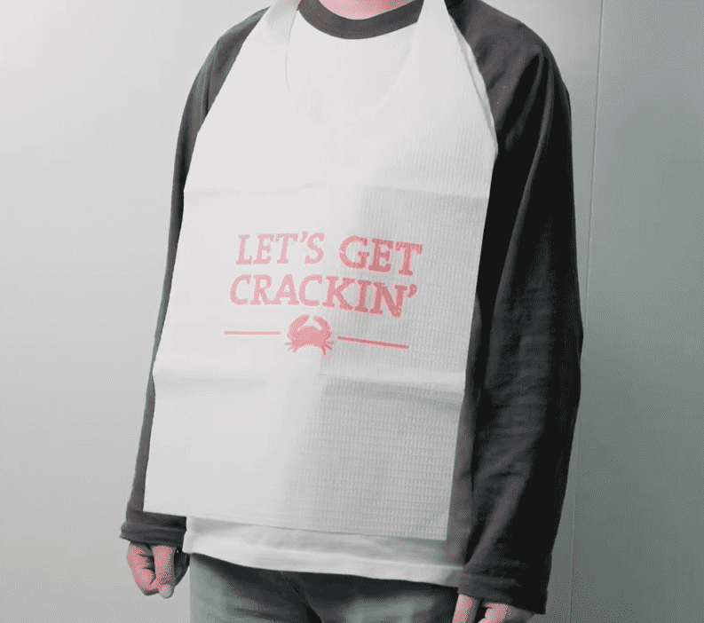 Baberos para adultos al por mayor, delantales de cocina impermeables y degradables, delantales desechables para peluquería.